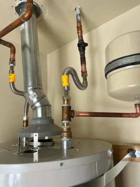 Water heater installation and plumbing repair in Spindley City
