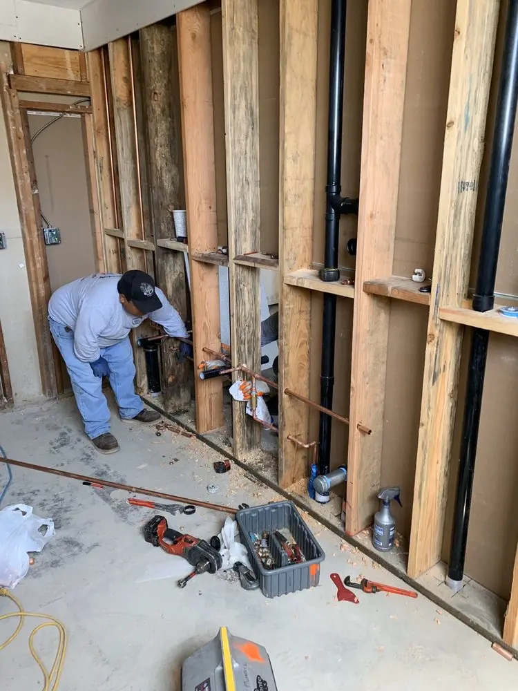 Commercial rough-in plumbing for Water Heater Replacement in Spindley City